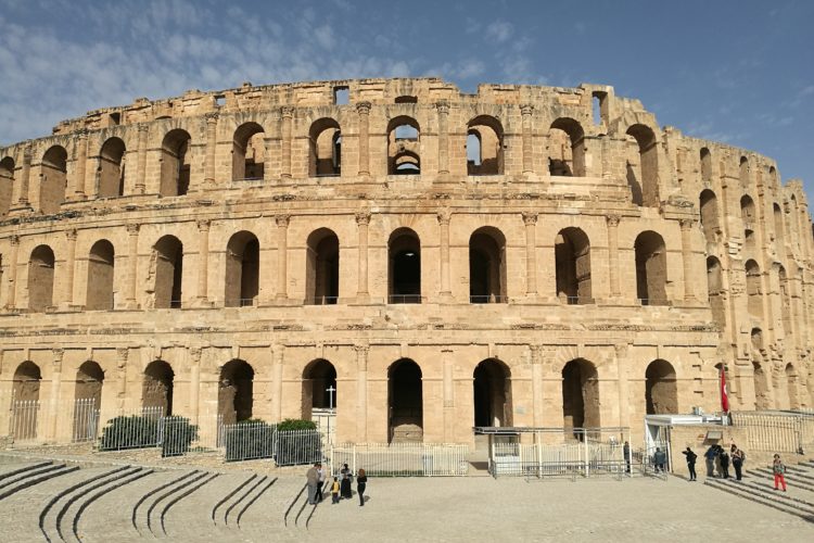 Le grand amphithéâtre d’El Jem… Une empreinte romaine
